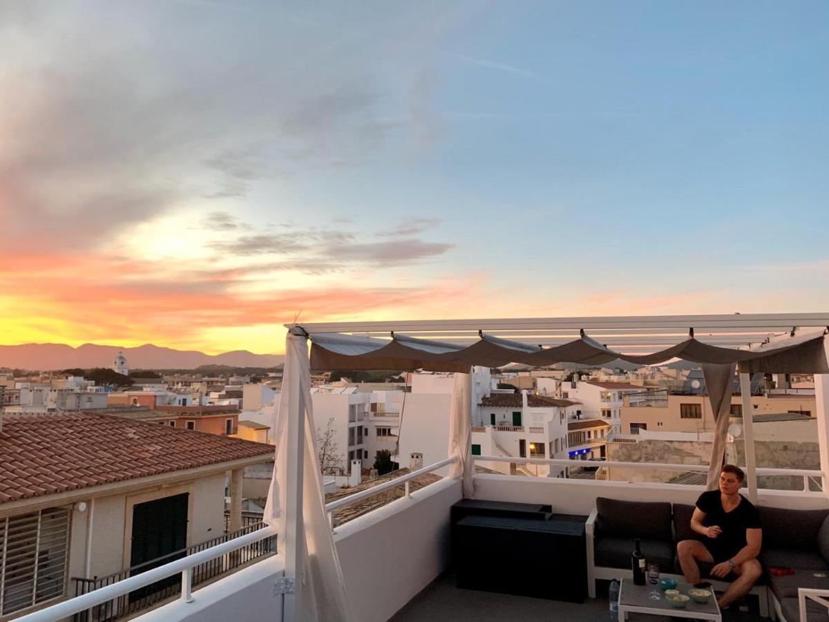 Sonne & Meerblick Aus 40 Grad Heissem Whirlpool Geniessen - Zentral Am Hafen Und Dennoch Ruhig Cala Ratjada  Zewnętrze zdjęcie